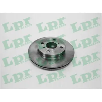 Jeu de 2 disques de frein avant LPR T2133V