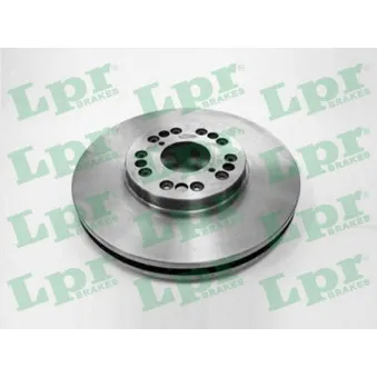 Jeu de 2 disques de frein avant LPR T2136V