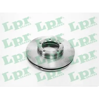 Jeu de 2 disques de frein avant LPR T2361V