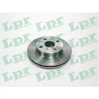 Jeu de 2 disques de frein avant LPR T2521V