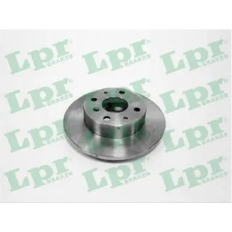 Jeu de 2 disques de frein avant LPR T2531P