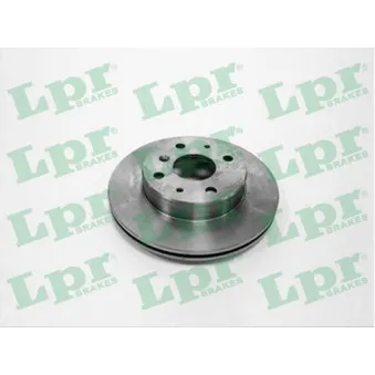 Jeu de 2 disques de frein avant LPR T2541V