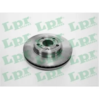Jeu de 2 disques de frein avant LPR T2571V
