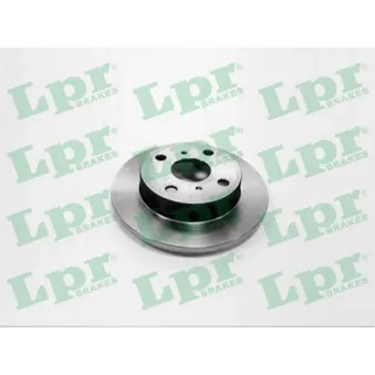 Jeu de 2 disques de frein avant LPR T2576P