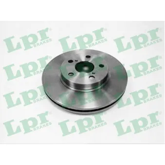 Jeu de 2 disques de frein avant LPR T2601V