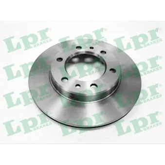 Jeu de 2 disques de frein avant LPR T2661V