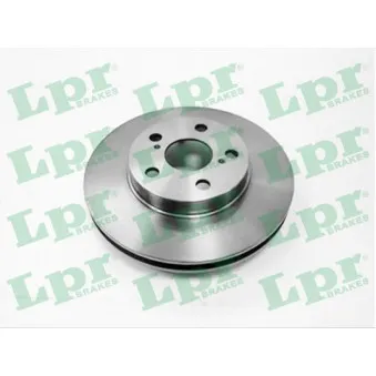 Jeu de 2 disques de frein avant LPR T2691V