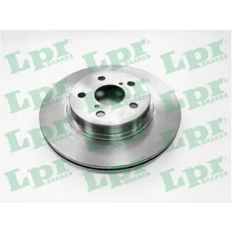 Jeu de 2 disques de frein avant LPR T2841V