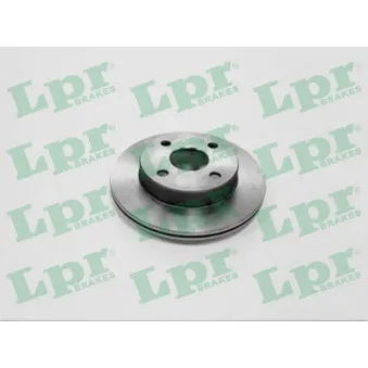 Jeu de 2 disques de frein avant LPR T2874V
