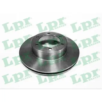 Jeu de 2 disques de frein avant LPR T2877V
