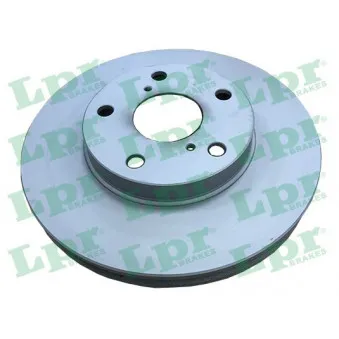 Jeu de 2 disques de frein avant LPR T2878VR