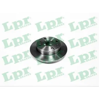 Jeu de 2 disques de frein avant LPR T2899P