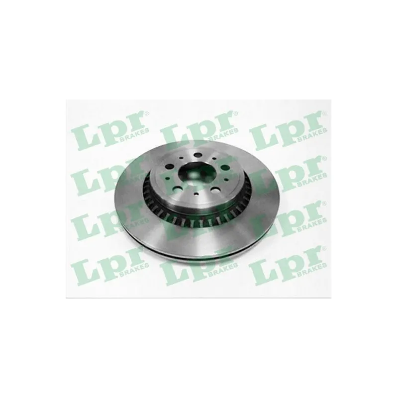 Jeu de 2 disques de frein arrière LPR V1003V