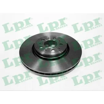 Jeu de 2 disques de frein avant LPR V1006V