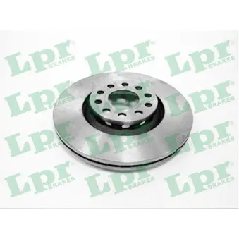 Jeu de 2 disques de frein avant LPR V2003V