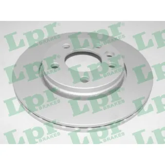 Jeu de 2 disques de frein arrière LPR V2008VR