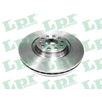 Jeu de 2 disques de frein avant LPR V2010VR