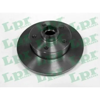 Jeu de 2 disques de frein arrière LPR V2243PA