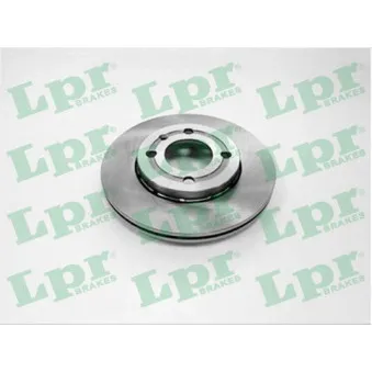 Jeu de 2 disques de frein avant LPR V2291V