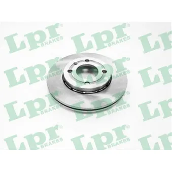 Jeu de 2 disques de frein avant LPR V2291VR