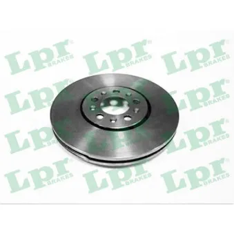 Jeu de 2 disques de frein avant LPR V2311V