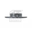 Jeu de 2 disques de frein avant FEBI BILSTEIN 01715 - Visuel 3