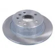 Jeu de 2 disques de frein arrière FEBI BILSTEIN 02552 - Visuel 1