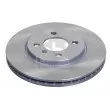 Jeu de 2 disques de frein avant FEBI BILSTEIN 04059 - Visuel 1