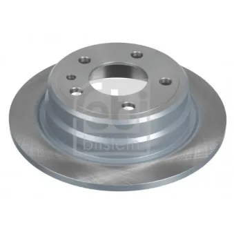 Jeu de 2 disques de frein arrière FEBI BILSTEIN 04092
