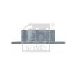 Jeu de 2 disques de frein arrière FEBI BILSTEIN 04850 - Visuel 3
