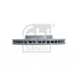Jeu de 2 disques de frein avant FEBI BILSTEIN 05179 - Visuel 3
