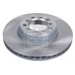 Jeu de 2 disques de frein avant FEBI BILSTEIN 06857 - Visuel 1