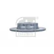 Jeu de 2 disques de frein arrière FEBI BILSTEIN 08131 - Visuel 3