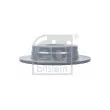 Jeu de 2 disques de frein arrière FEBI BILSTEIN 08138 - Visuel 3