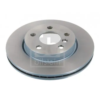 Jeu de 2 disques de frein avant FEBI BILSTEIN 104102