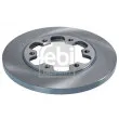 Jeu de 2 disques de frein arrière FEBI BILSTEIN 104498 - Visuel 1