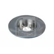 Jeu de 2 disques de frein arrière FEBI BILSTEIN 104852 - Visuel 2
