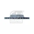Jeu de 2 disques de frein arrière FEBI BILSTEIN 104854 - Visuel 3