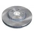 Jeu de 2 disques de frein avant FEBI BILSTEIN 104857 - Visuel 1