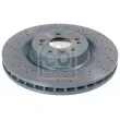 Jeu de 2 disques de frein avant FEBI BILSTEIN 104952 - Visuel 1