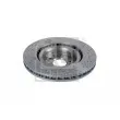 Jeu de 2 disques de frein avant FEBI BILSTEIN 104952 - Visuel 2