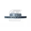 Jeu de 2 disques de frein avant FEBI BILSTEIN 105720 - Visuel 3