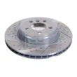 Jeu de 2 disques de frein arrière FEBI BILSTEIN 105725 - Visuel 1