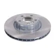 Jeu de 2 disques de frein arrière FEBI BILSTEIN 105728 - Visuel 1