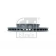 Jeu de 2 disques de frein avant FEBI BILSTEIN 10625 - Visuel 3