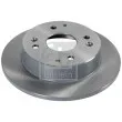 Jeu de 2 disques de frein arrière FEBI BILSTEIN 10773 - Visuel 1