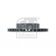 Jeu de 2 disques de frein avant FEBI BILSTEIN 10872 - Visuel 3