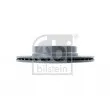 Jeu de 2 disques de frein arrière FEBI BILSTEIN 17925 - Visuel 3