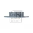 Jeu de 2 disques de frein arrière FEBI BILSTEIN 23240 - Visuel 3