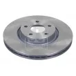 Jeu de 2 disques de frein avant FEBI BILSTEIN 24566 - Visuel 1